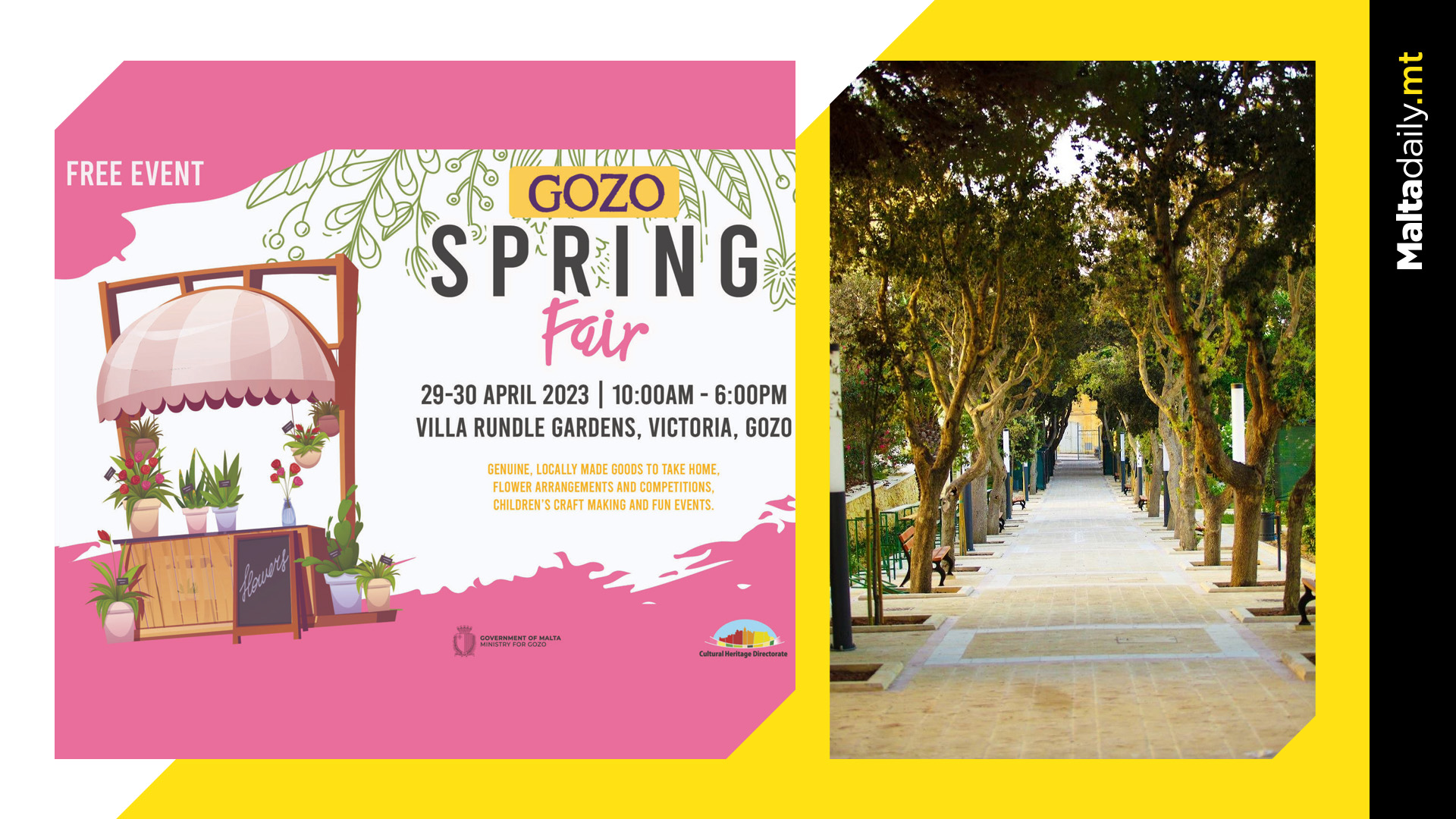 Spring into fun at the Gozo Spring Fair this weekend!