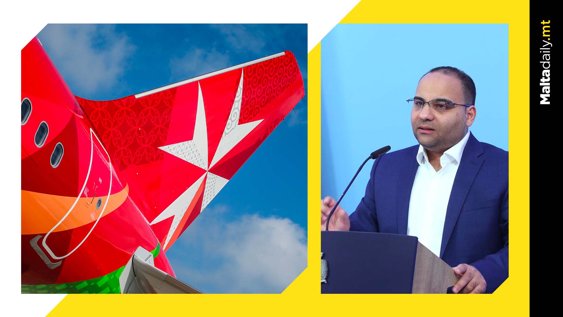 Air Malta will not hire new employees, Finance Minister states