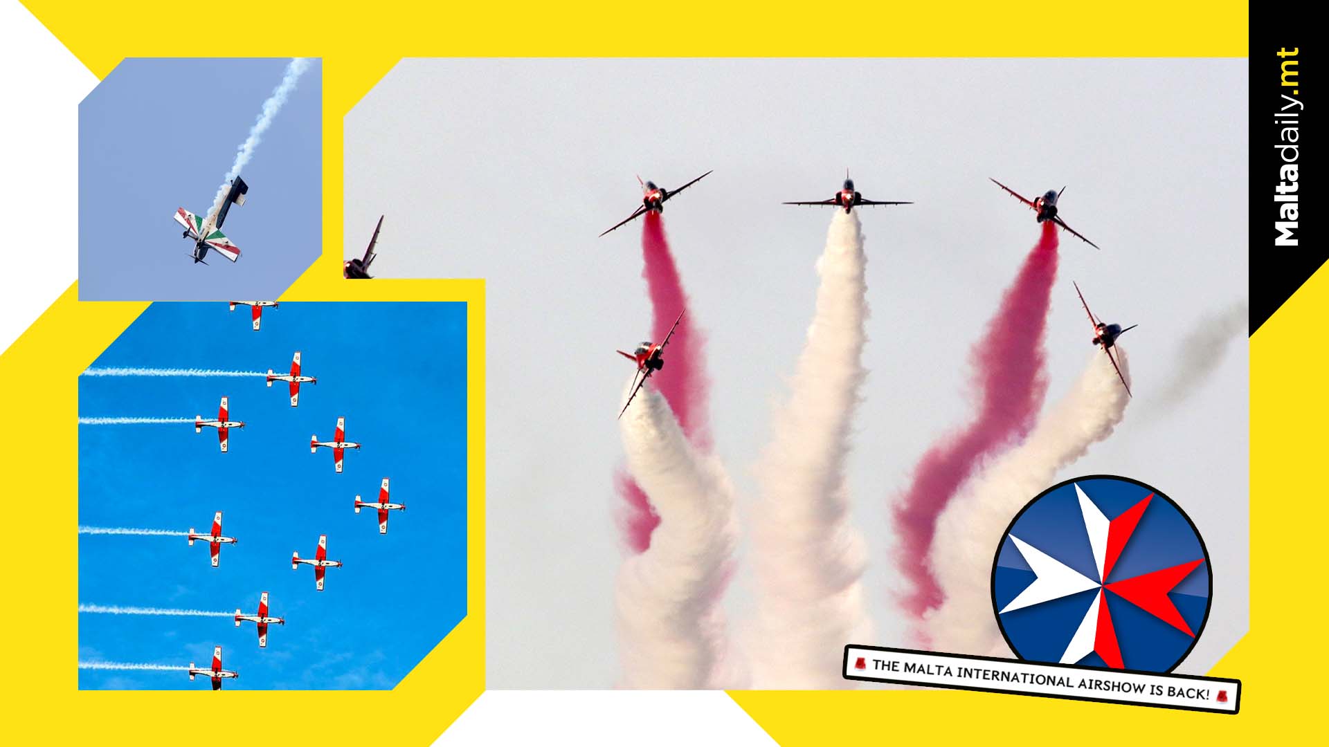 Malta International Airshow is officially back for September 2023