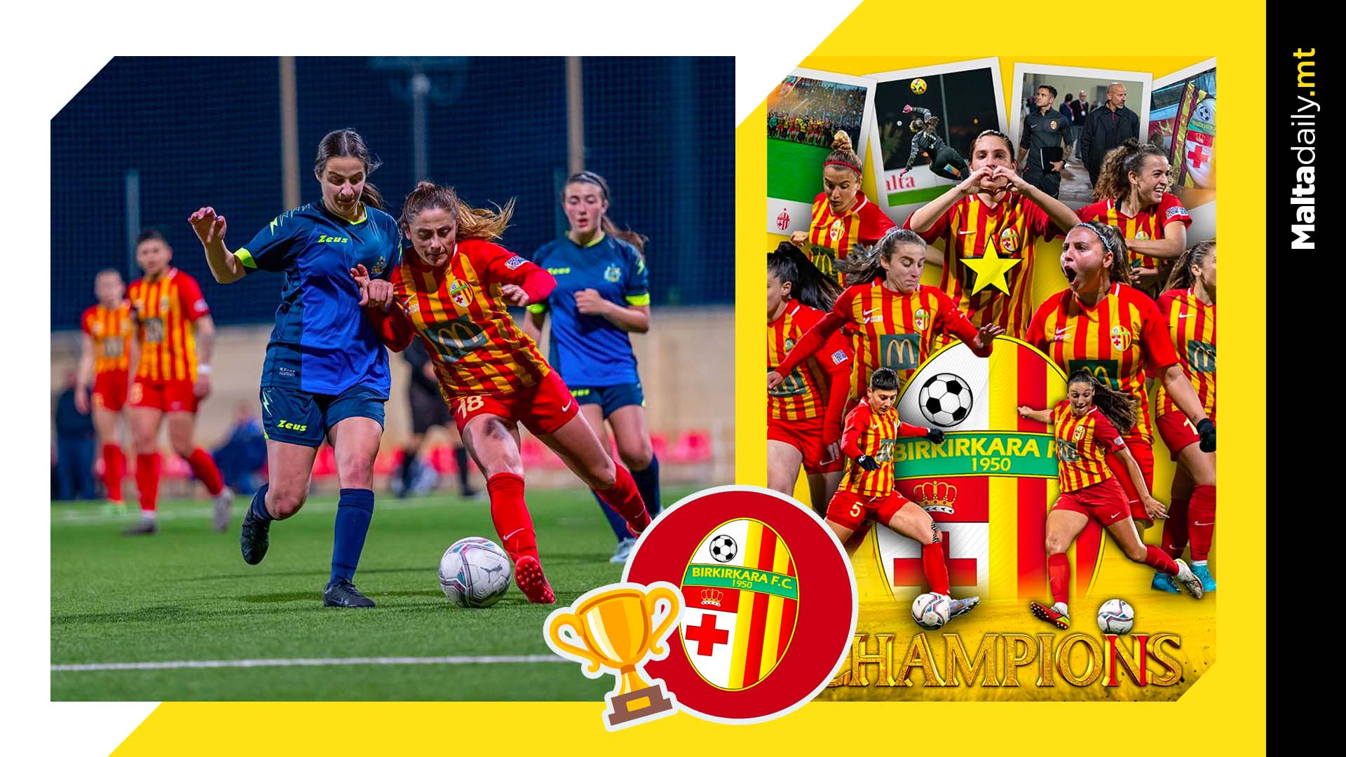 Birkirkara Women’s Team have mathematically become 11th time champions
