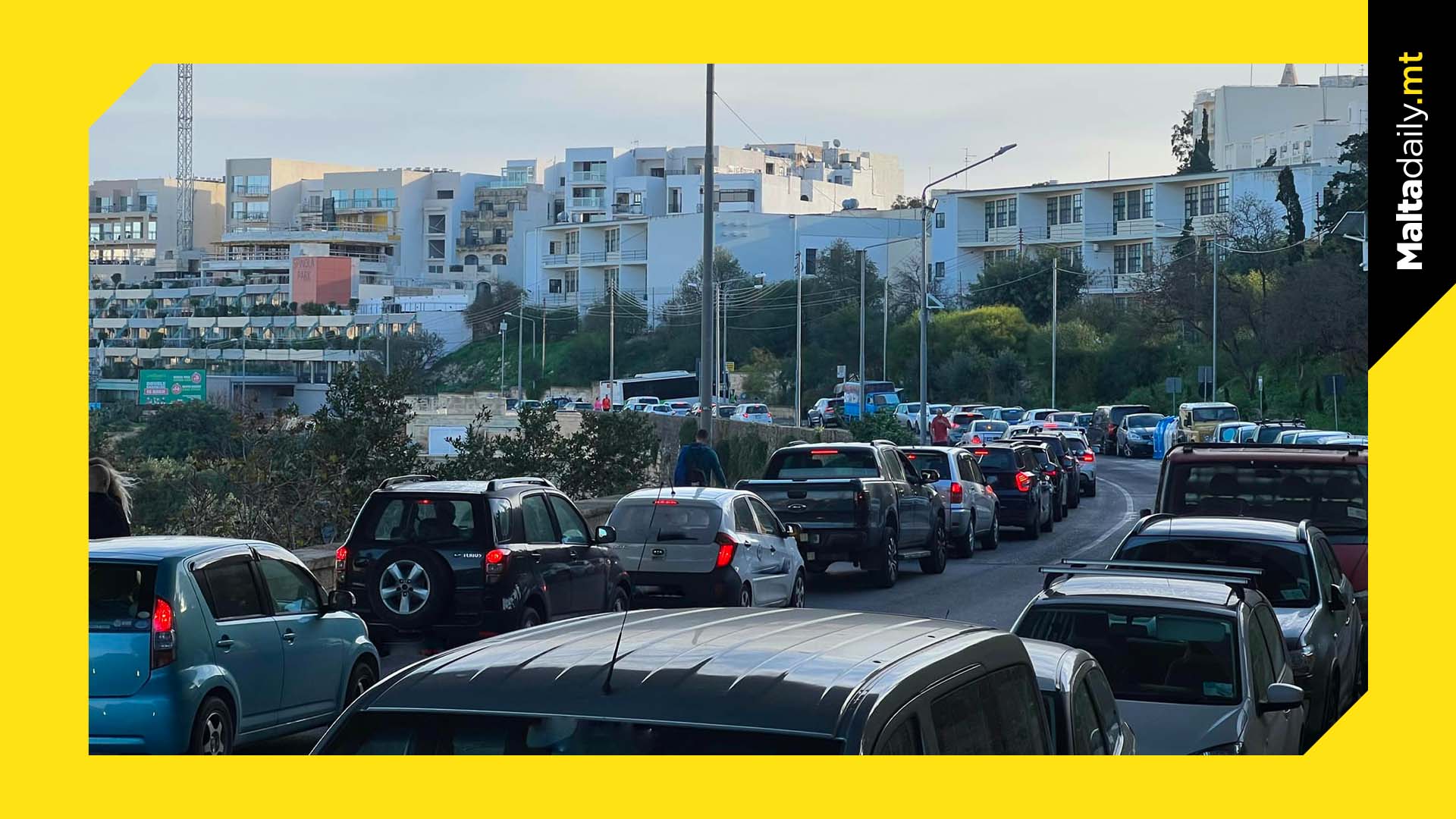 There are 426,720 motor vehicles on Maltese roads