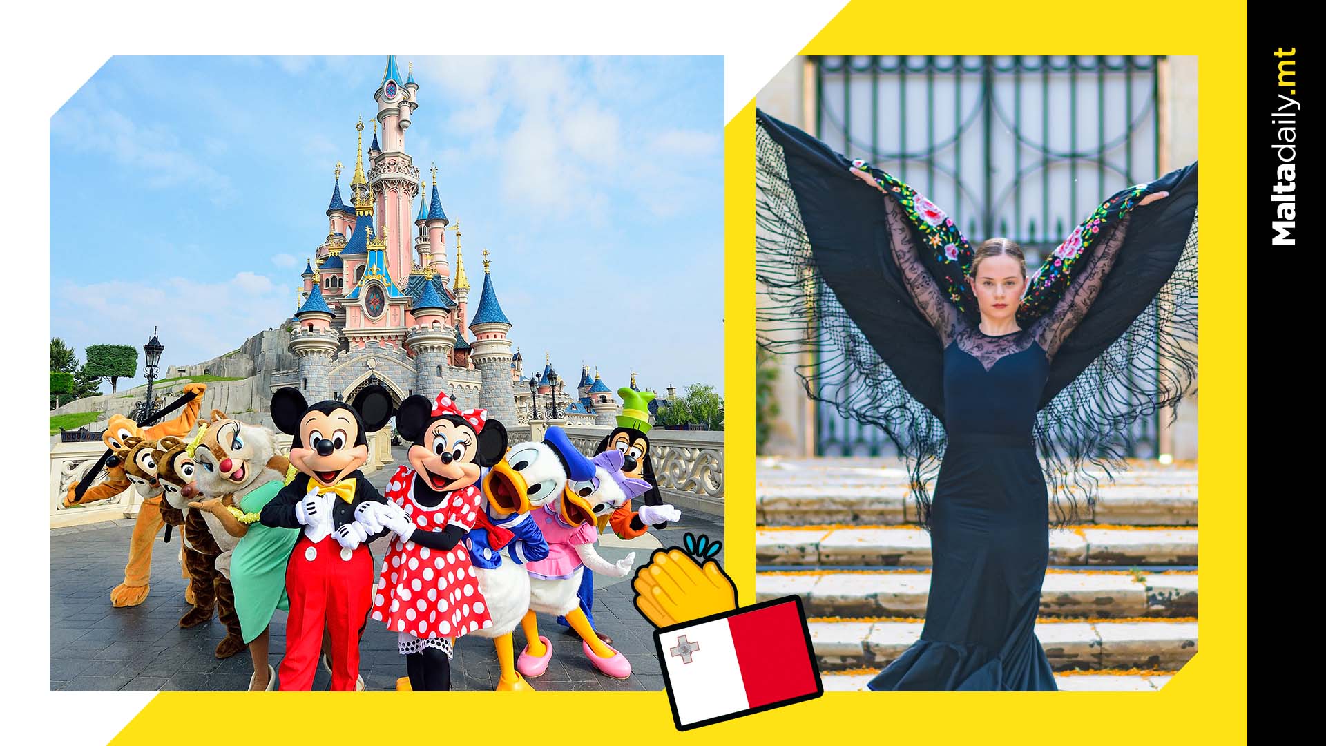 19 year old Maltese dancer offered job at Disneyland Paris