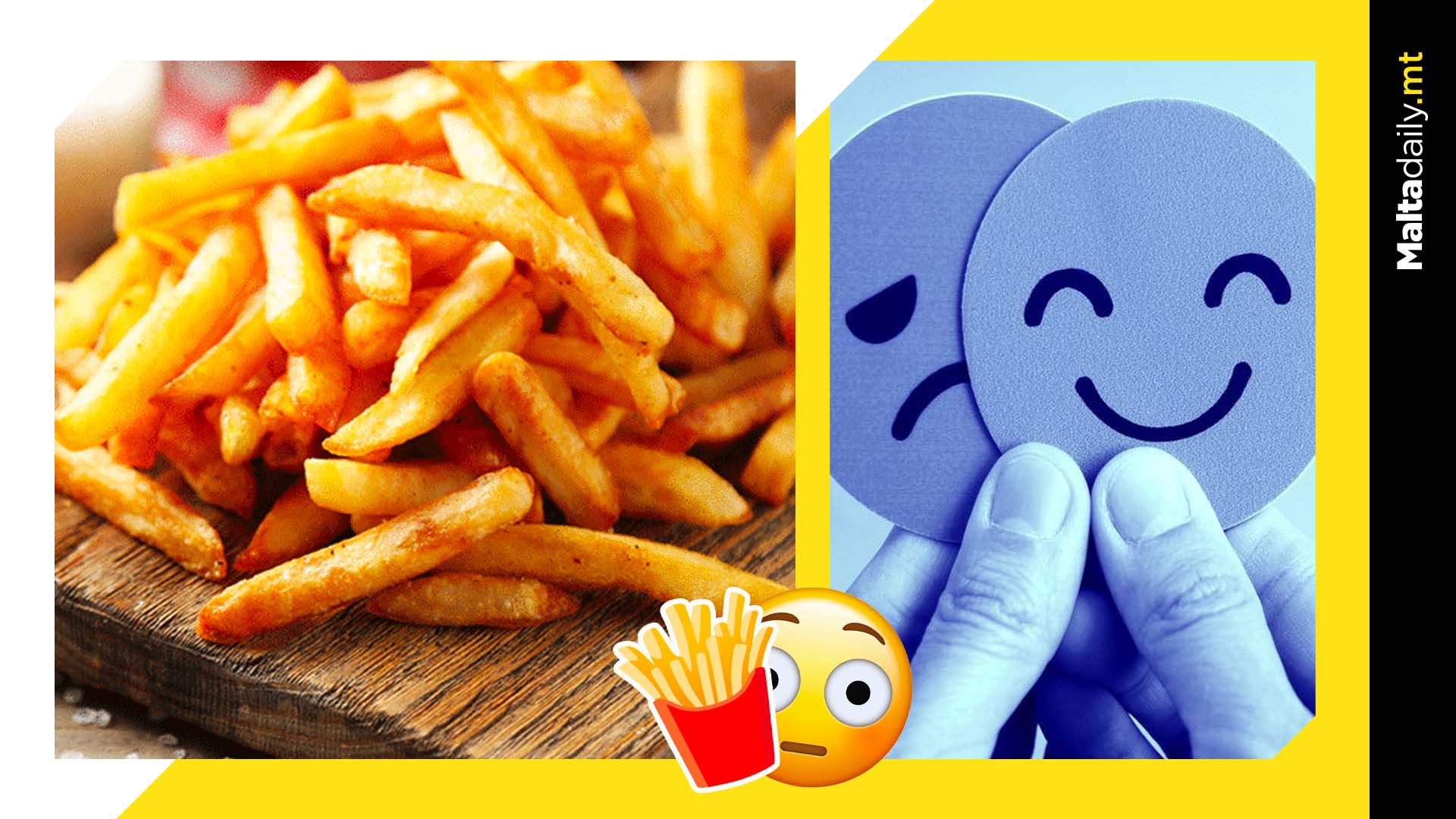French fries may have links to anxiety & depression, study suggests