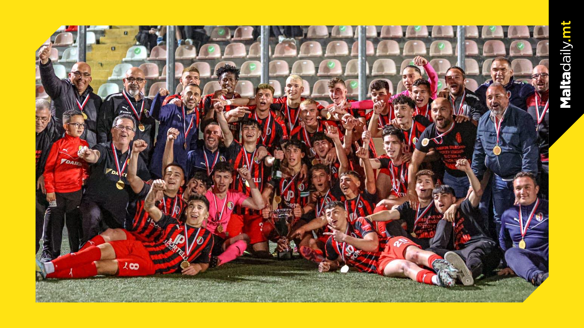 National Youth League A champions for Ħamrun 2022-23