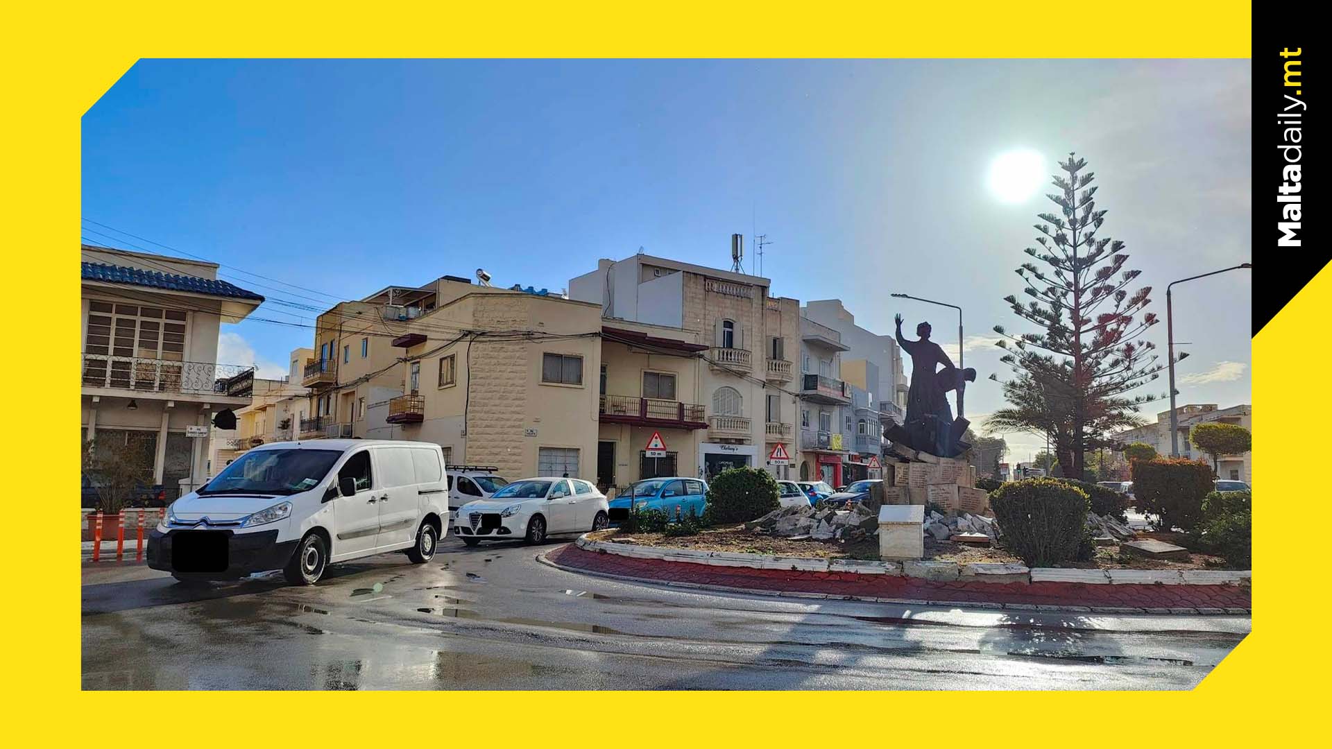 Total traffic gridlock reported in Mosta