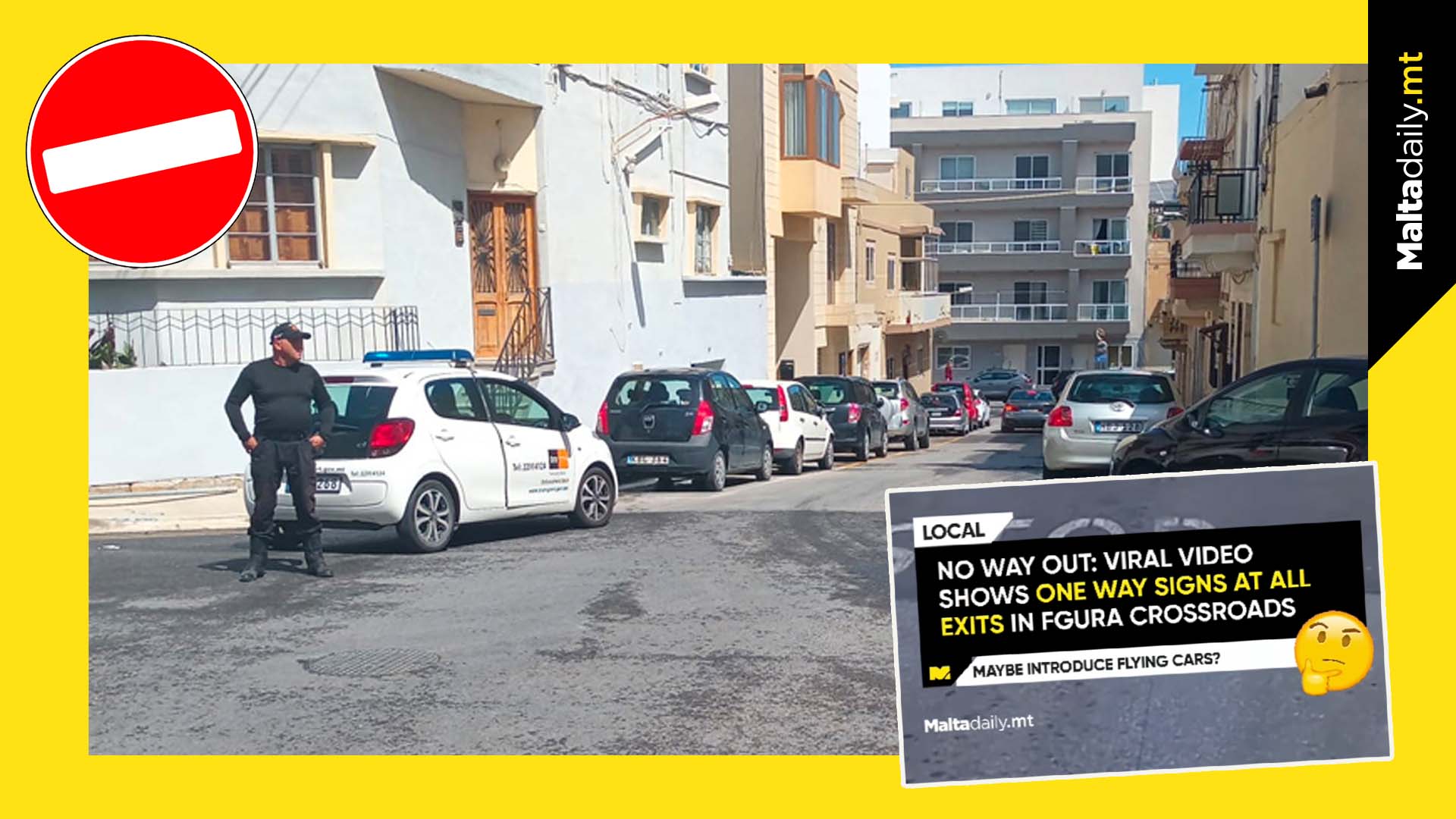 Transport Malta takes action after 'no exit Fgura crossroads' viral video