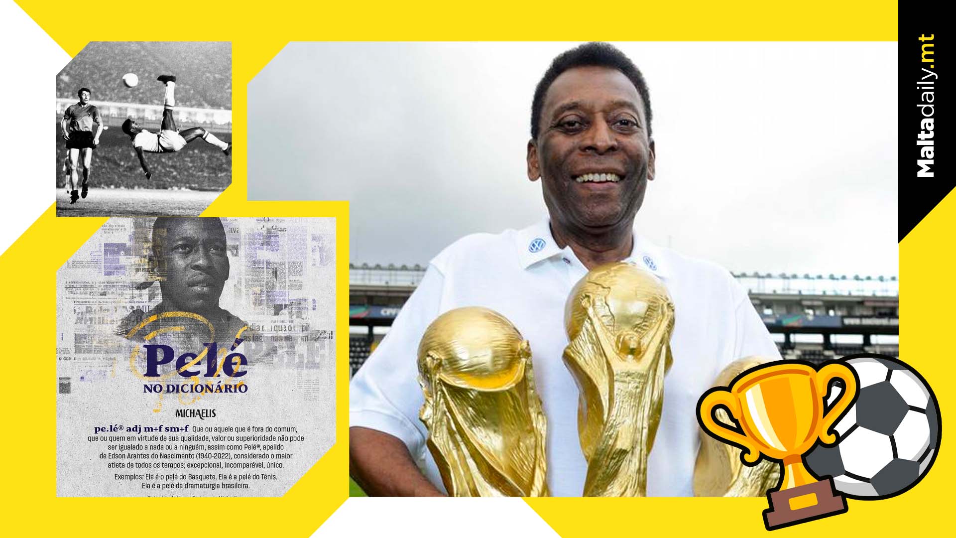 Pele enters dictionary to mean 'unique' or 'incomparable'