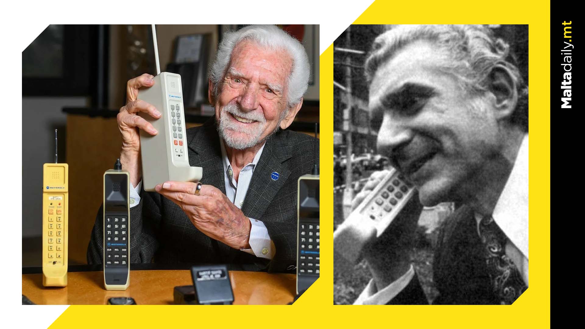 First mobile phone call was made around 50 years ago