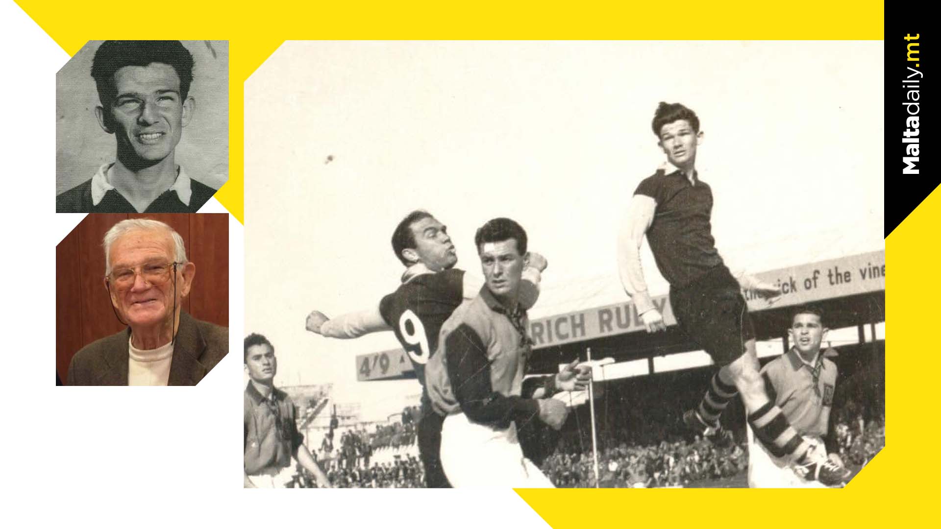 Local football icon Sammy Nicholl dies aged 88