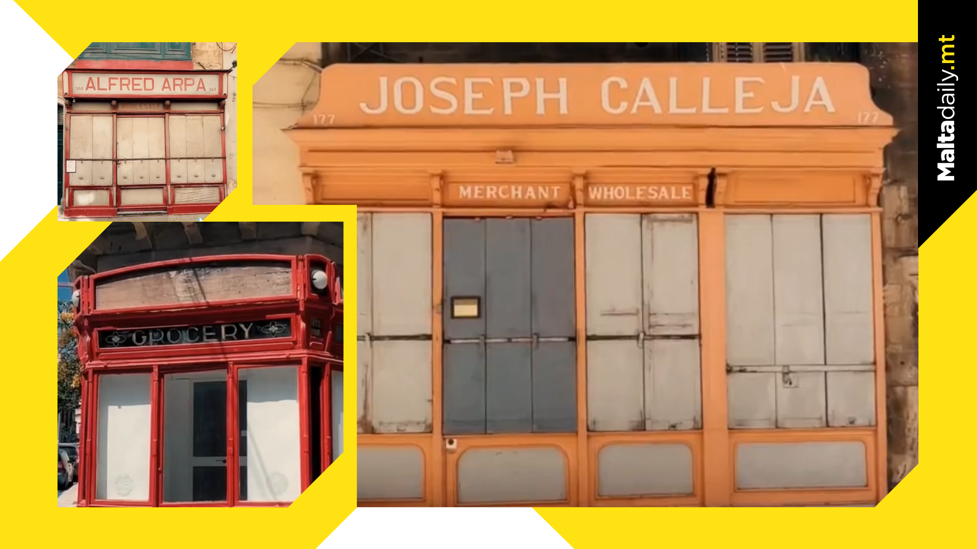 Content Creator Captures Iconic Maltese Shop facades