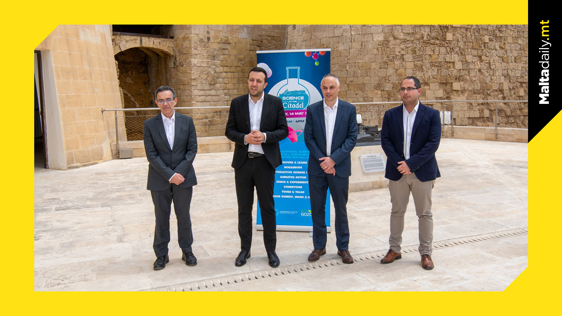 Science in the Citadel returns for its fourth edition in Victoria, Gozo