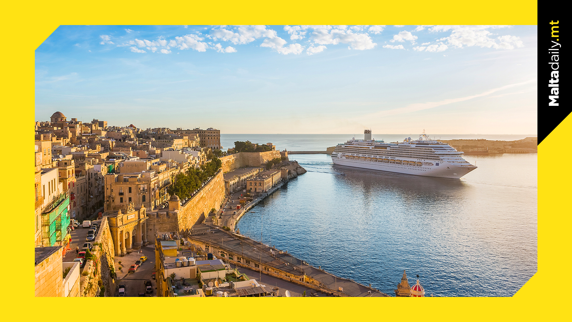 Average of 3,428 passengers per cruise liner berthing in Malta in 2023