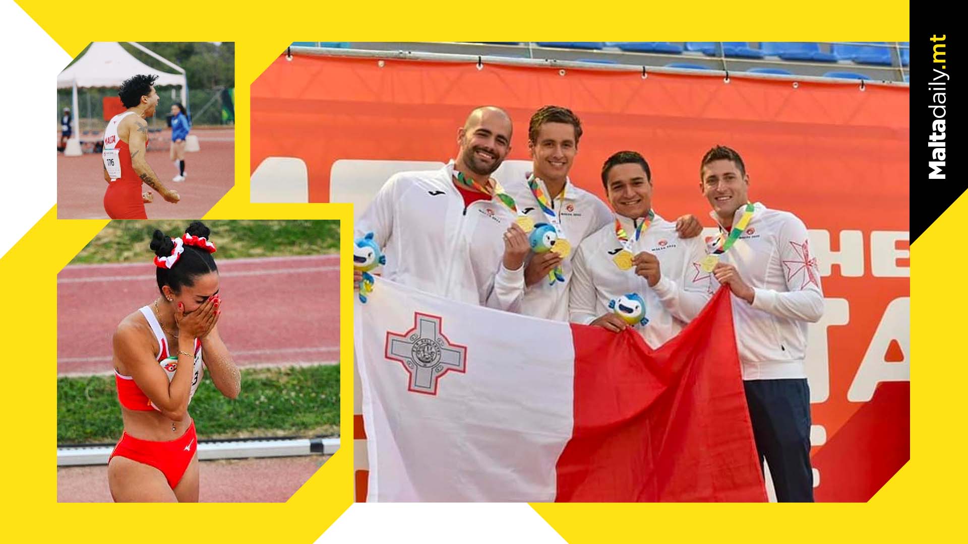 Nine gold medals for Malta during GSSE Tuesday events