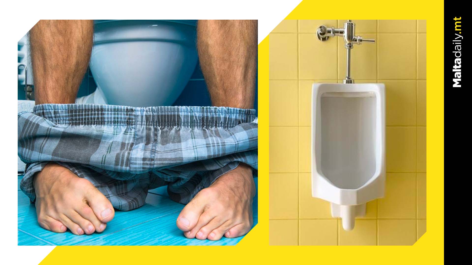 More men than expected sit down to pee, poll reveals