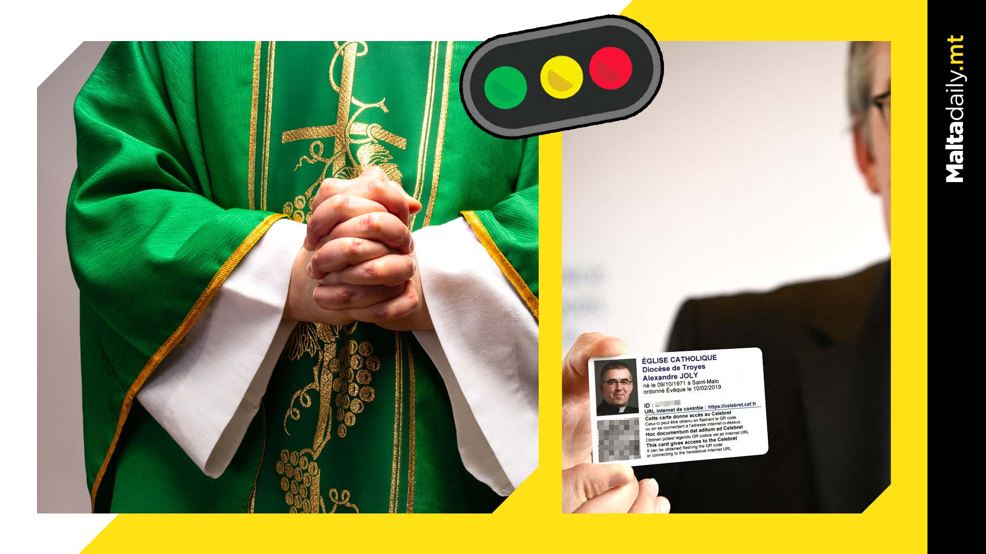 French catholic priests to wear QR code to check for clerical status