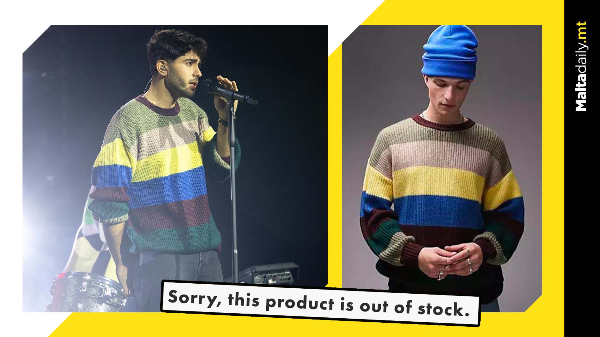 The Busker sweater sold out on ASOS as fans ask for it