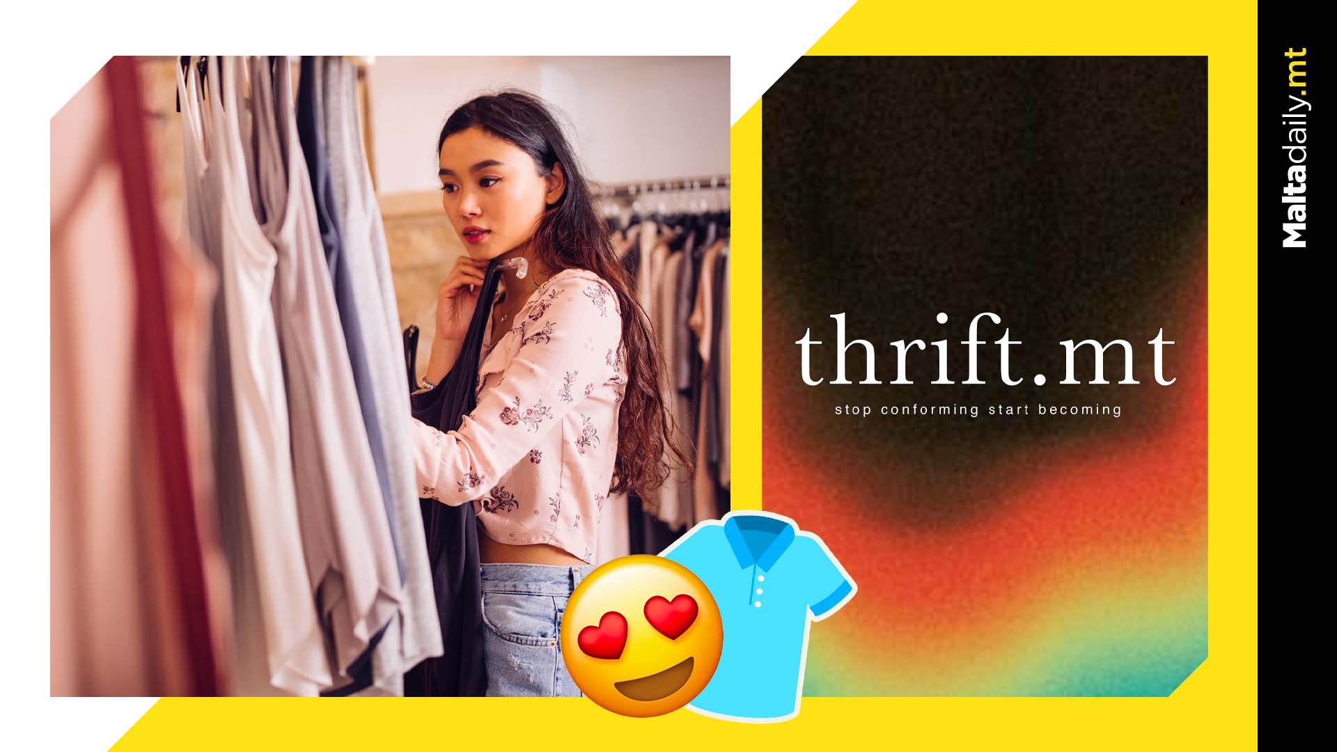 The local thrift brand shifting Malta towards sustainable fashion