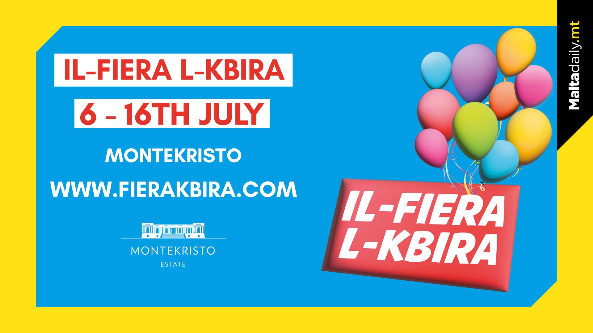 Il-Fiera l-Kbira Returns This July!