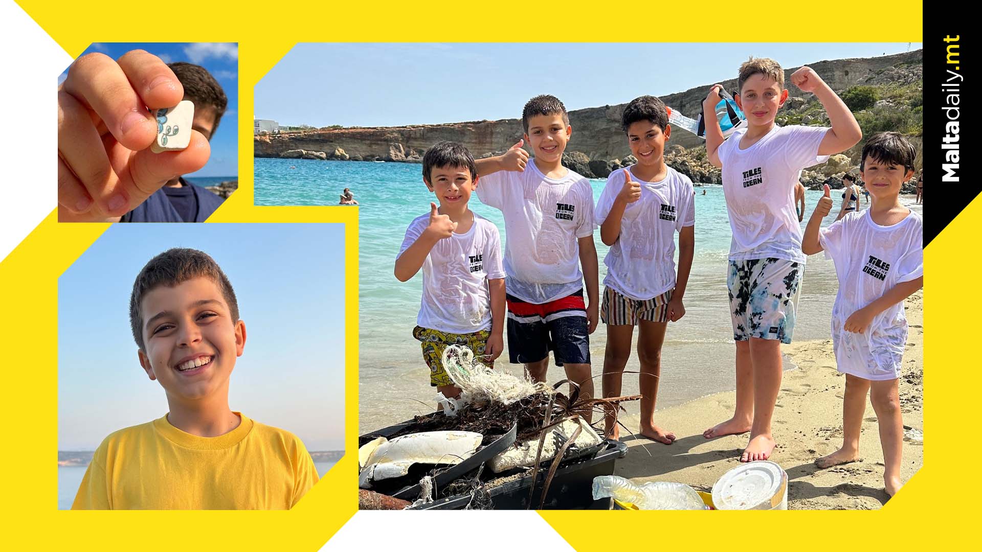 The Boy Tackling Illegal Dumping In Malta's Seas