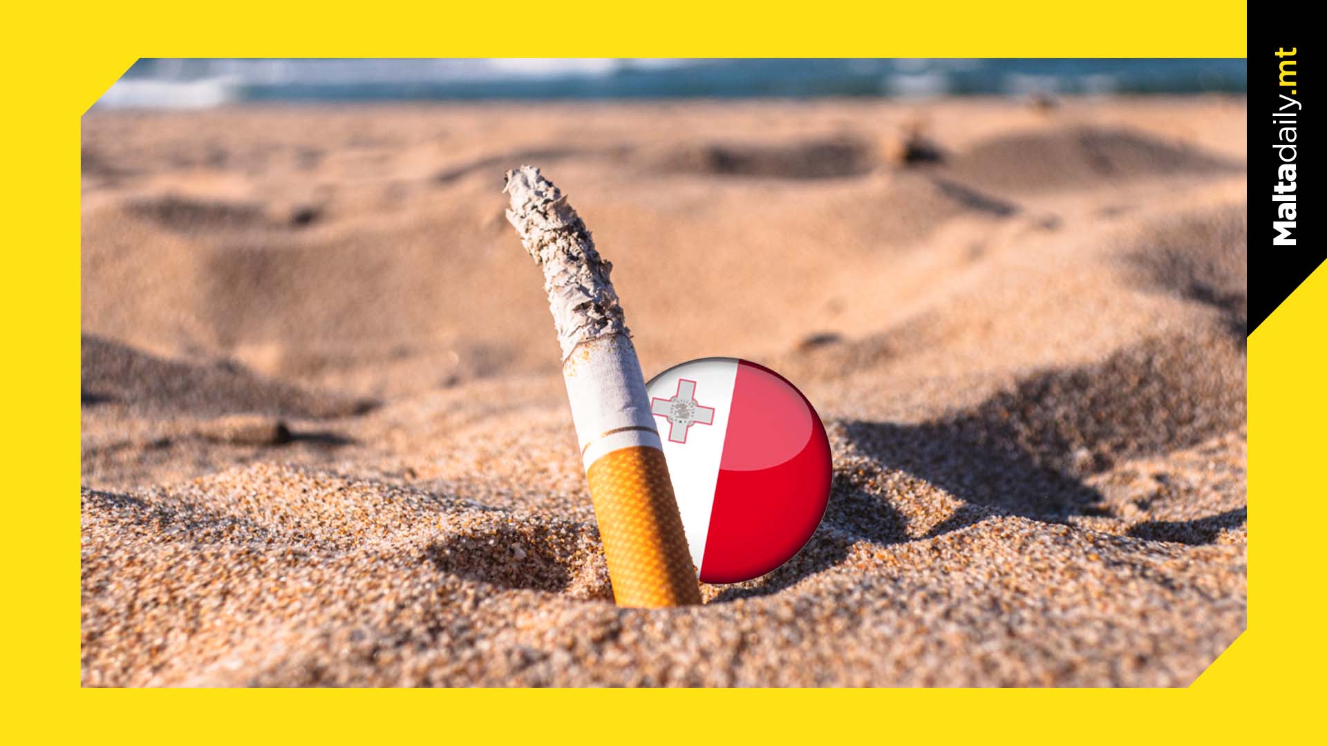 Cigarettes most noted litter item on Maltese beaches