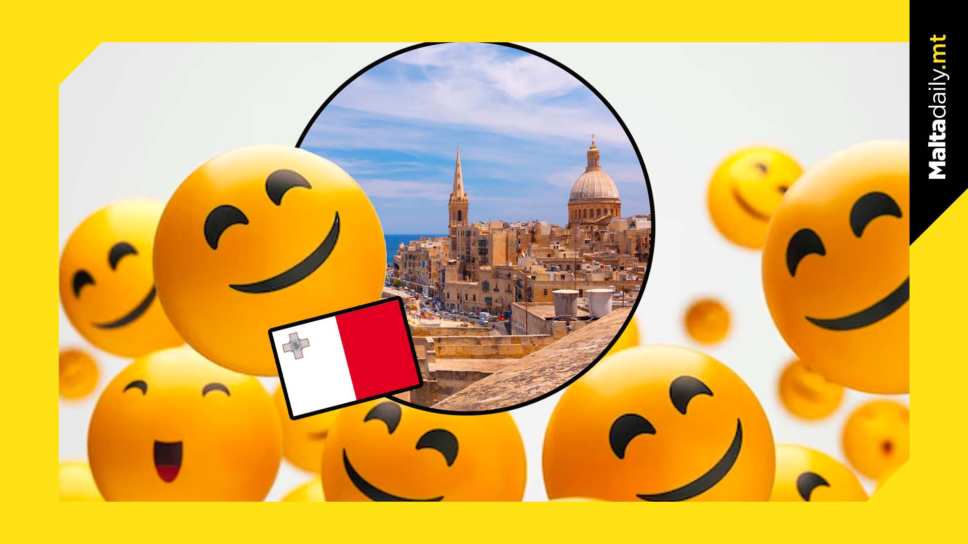 66.6% of Maltese are happy with their lives