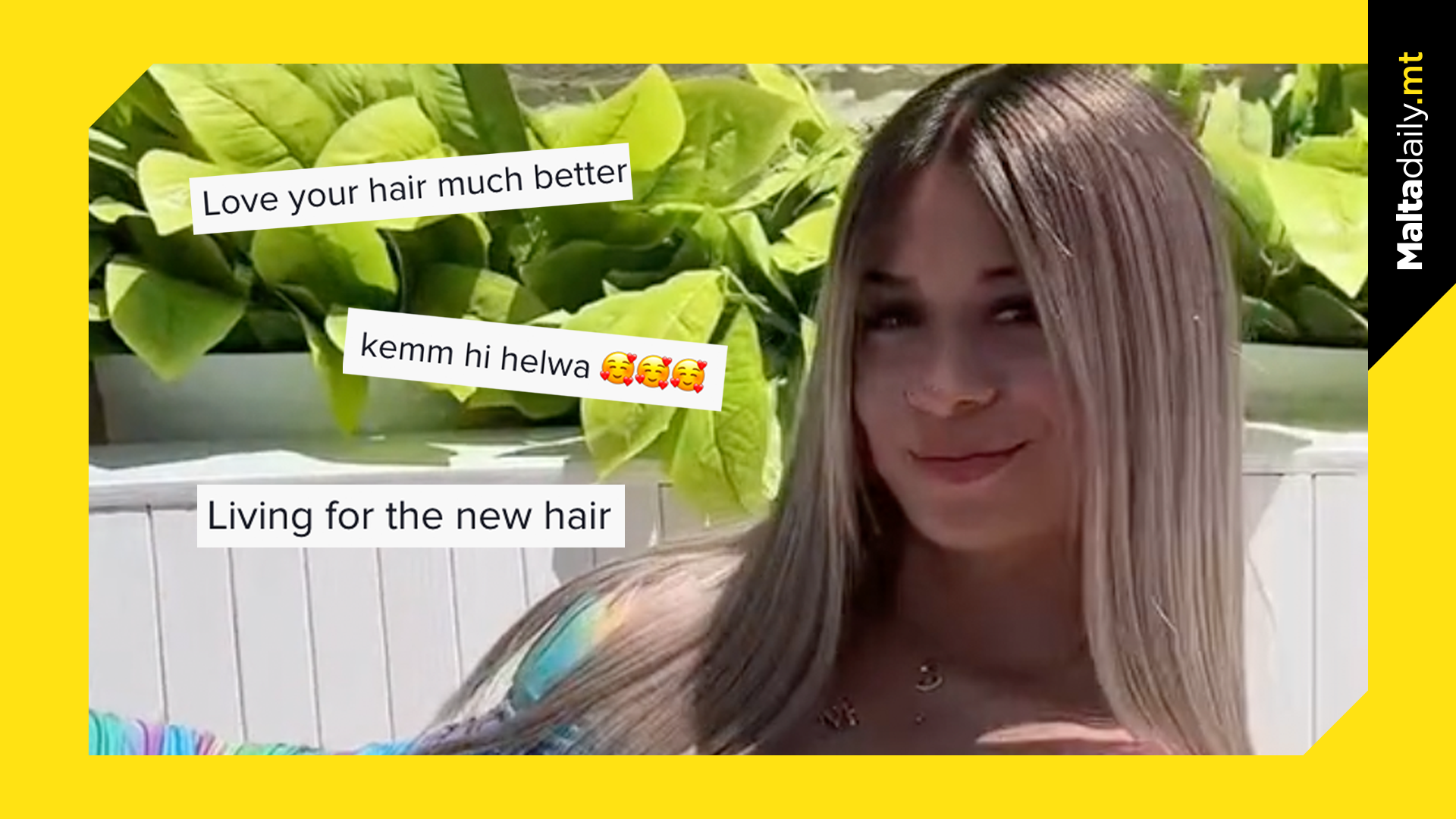 Love Island's Marie Claire Shakes Up Her Look with Hair Makeover