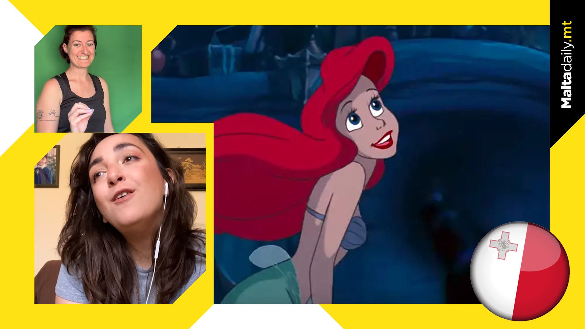 LITTLE MERMAID SONG IN MALTESE AND SIGN LANGUAGE