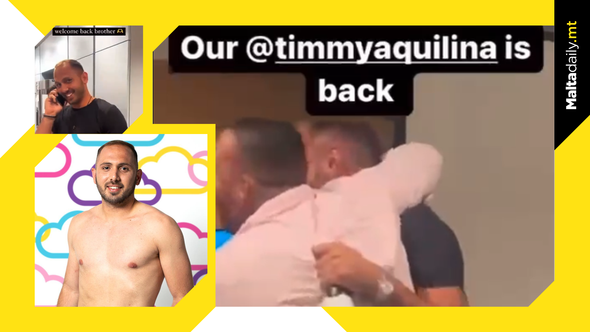 Timmy surprises his friends after Love Island elimination