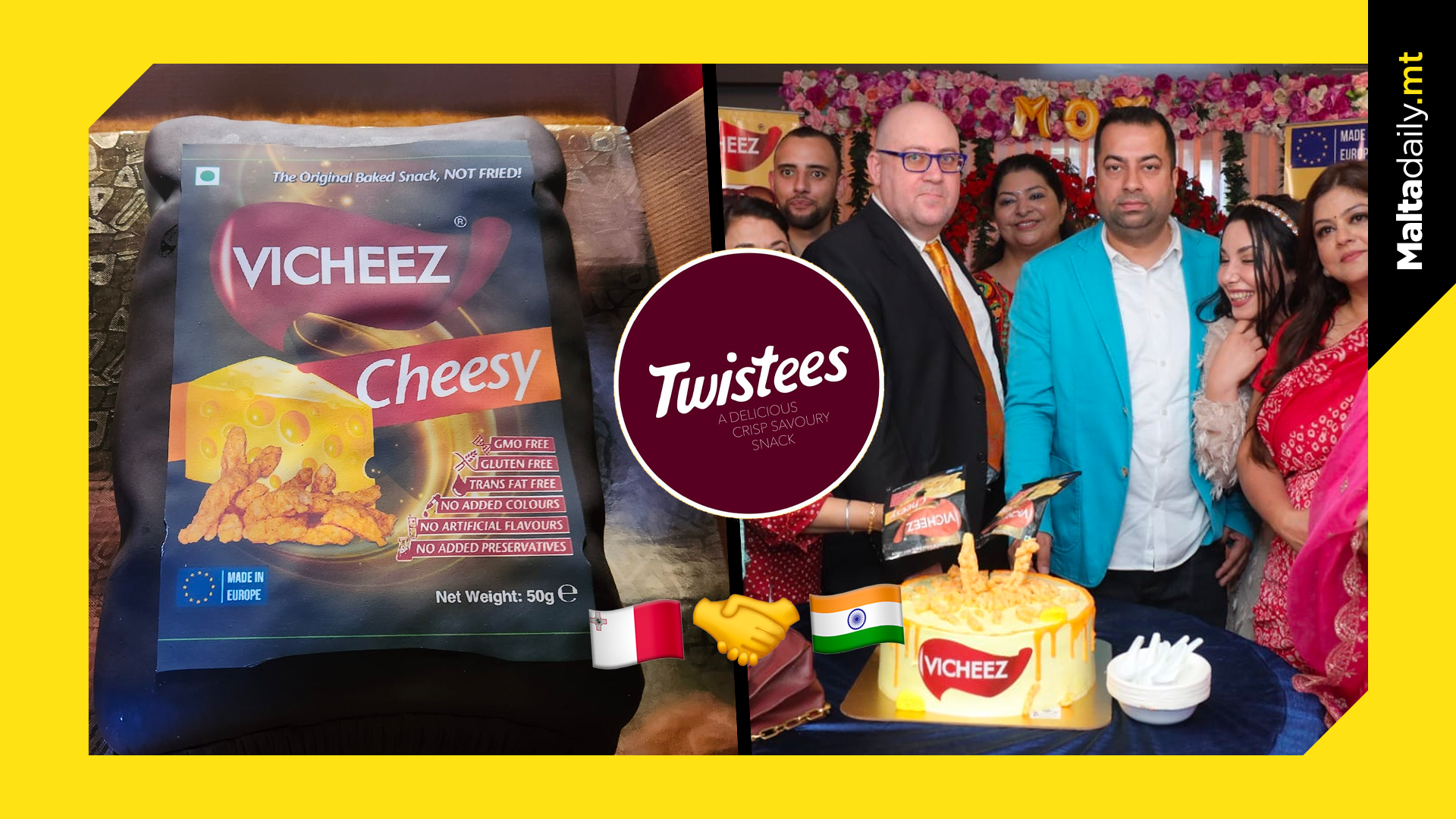 Twistees launched in India as Vicheez