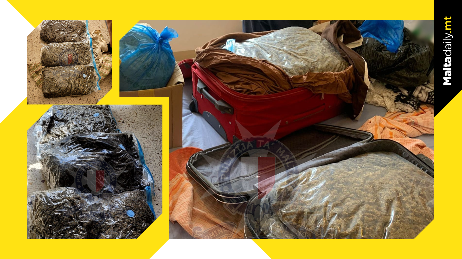 54kg of Suspected Cannabis Seized