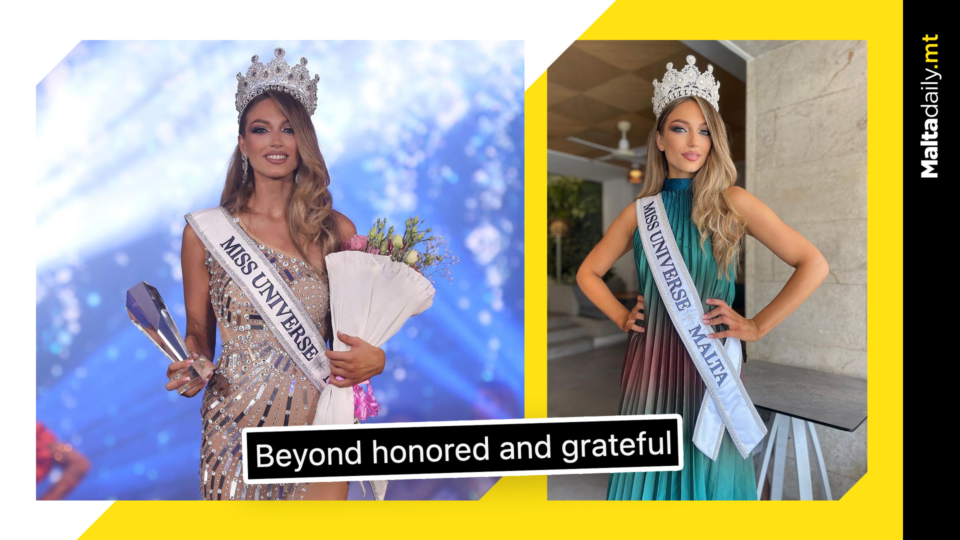 Newly-Crowned Miss Universe Malta 2023 Speaks Out For The First Time
