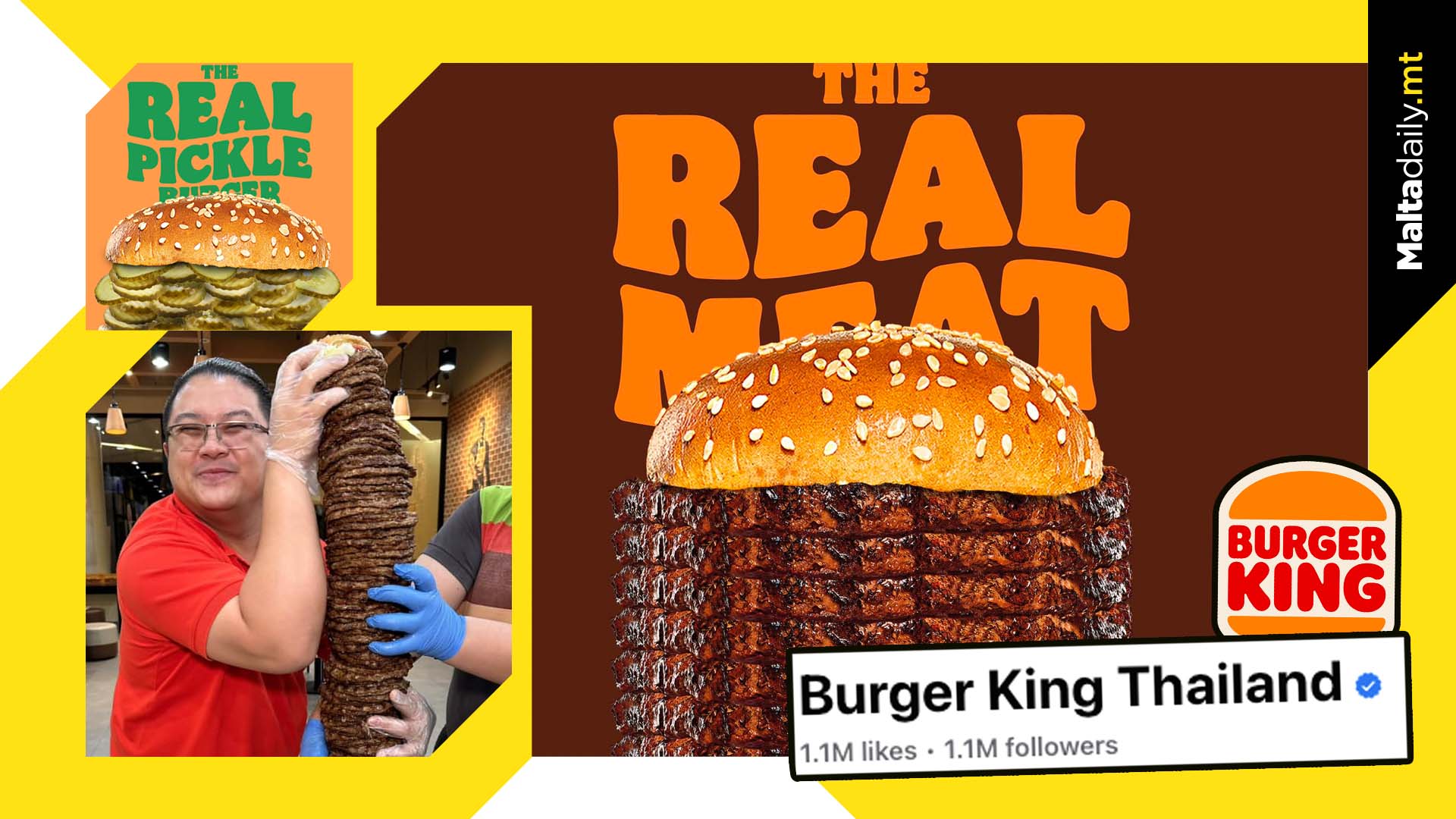 Burger King Thailand Lets Customers Try Unlimited Patties