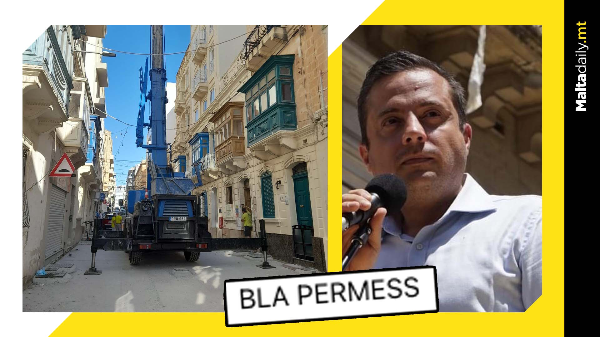 Gżira Mayor Calls Out Impermissible Construction Work