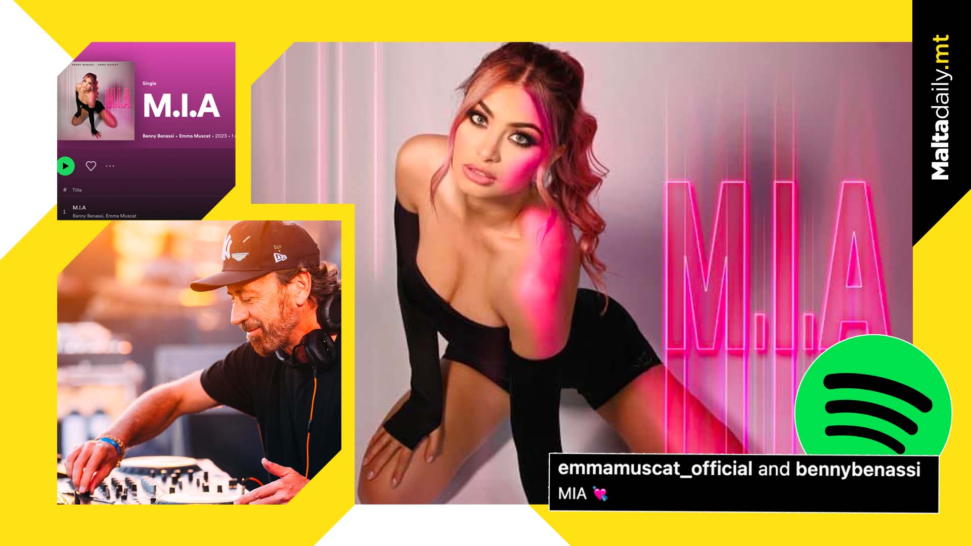 Emma Muscat And Benny Benassi Release Collab Song: M.I.A
