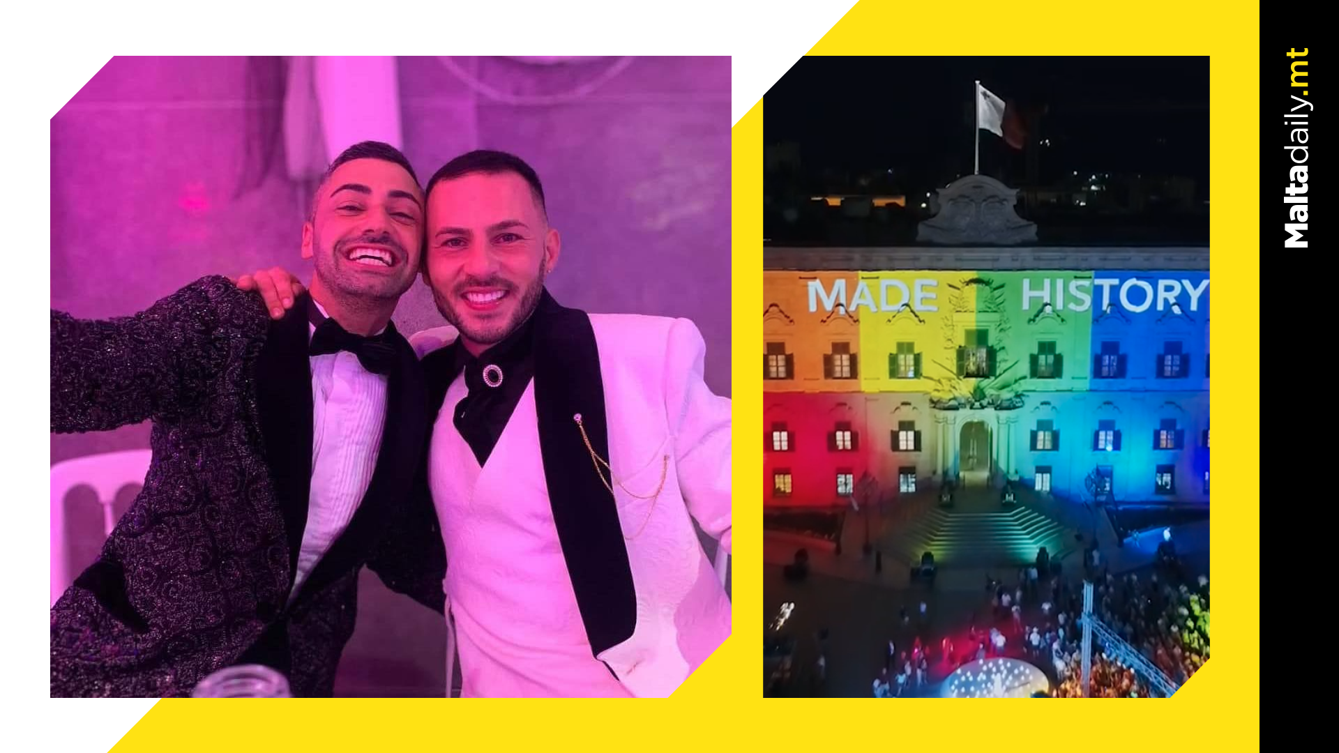 6th Anniversary From Same-Sex Marriage Legalisation in Malta