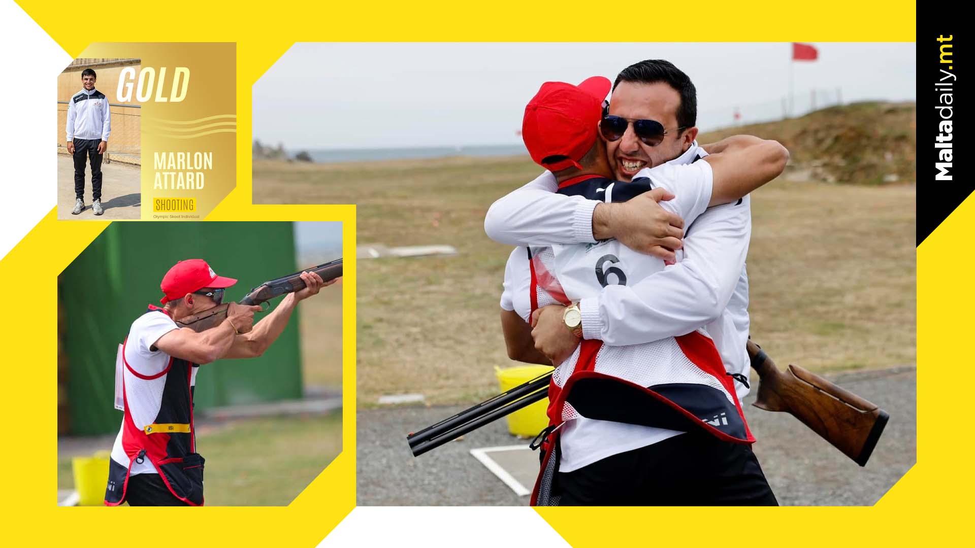 Gold Medal For Gozo In Shooting At Guernsey