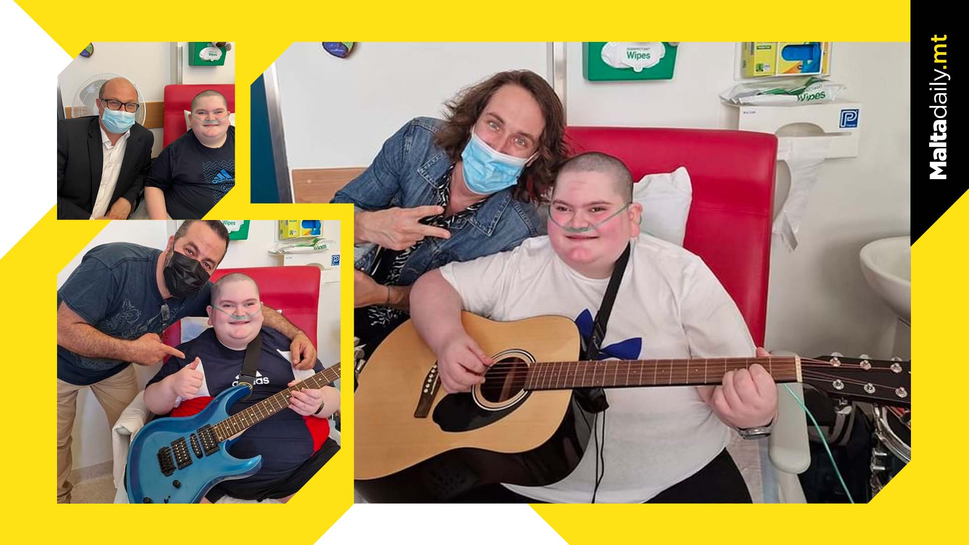 Jake Vella Shares Guitar Lesson Progress From Hospital