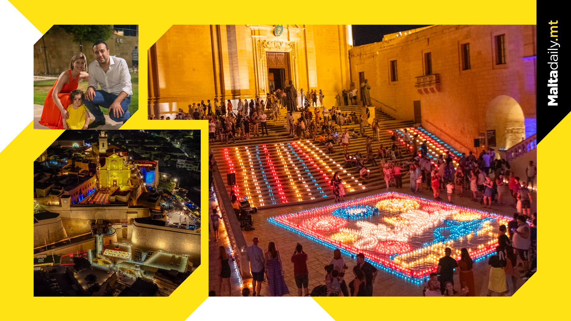 Lejl Imkebbes: Over 30,000 Candles Illuminate Gozo's Cittadella