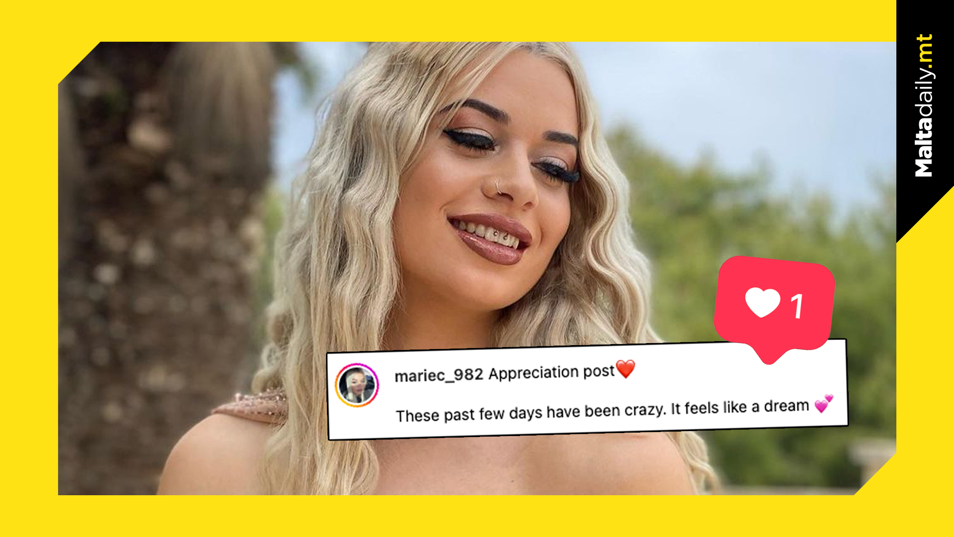Marie Christine Expresses Gratitude and Reflects on Her Love Island Journey