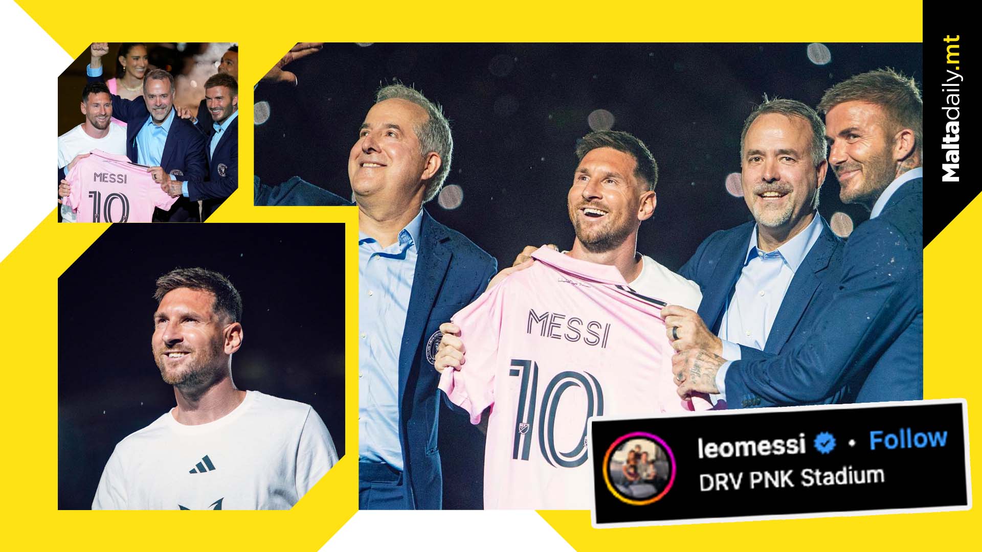 Lionel Messi Unveiled To Thousands Of Fans At Inter Miami