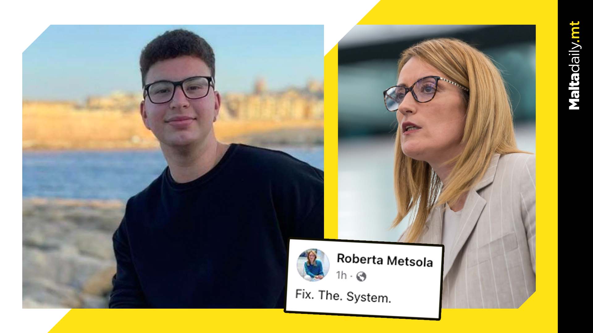 'Fix The System' Roberta Metsola States After Jean Paul Sofia Vote