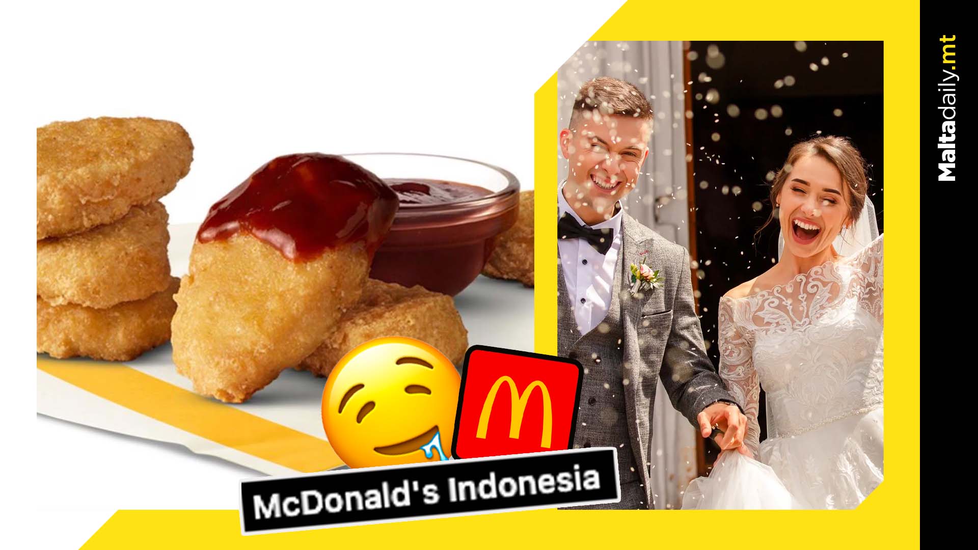 McDonald's Launch Wedding Package With 100 Nugget Boxes