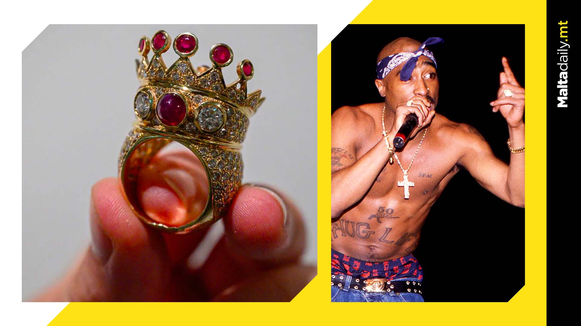 Tupac's Crown Ring Sold For $1 Million At HipHop Auction