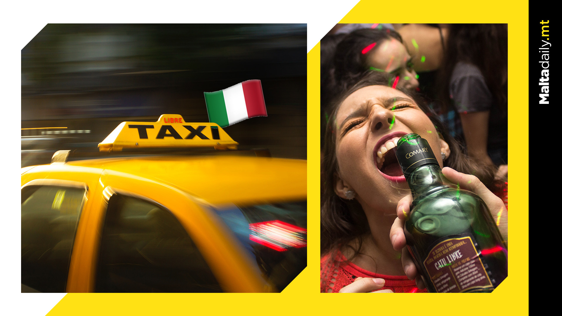 Italy to Give Drunk People Free Taxi Rides to Reduce Drunk Driving