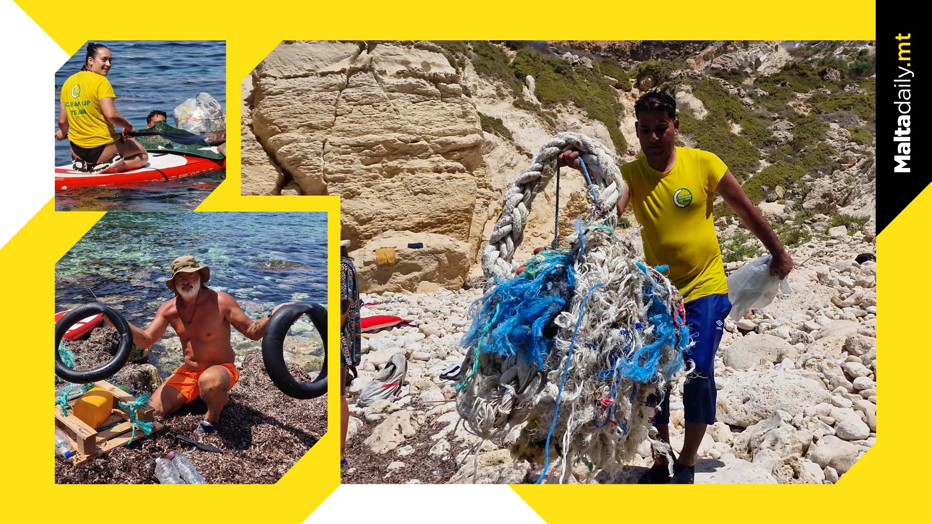 Over 500kg Of Fishing Lines Collected In Coastal Clean Up