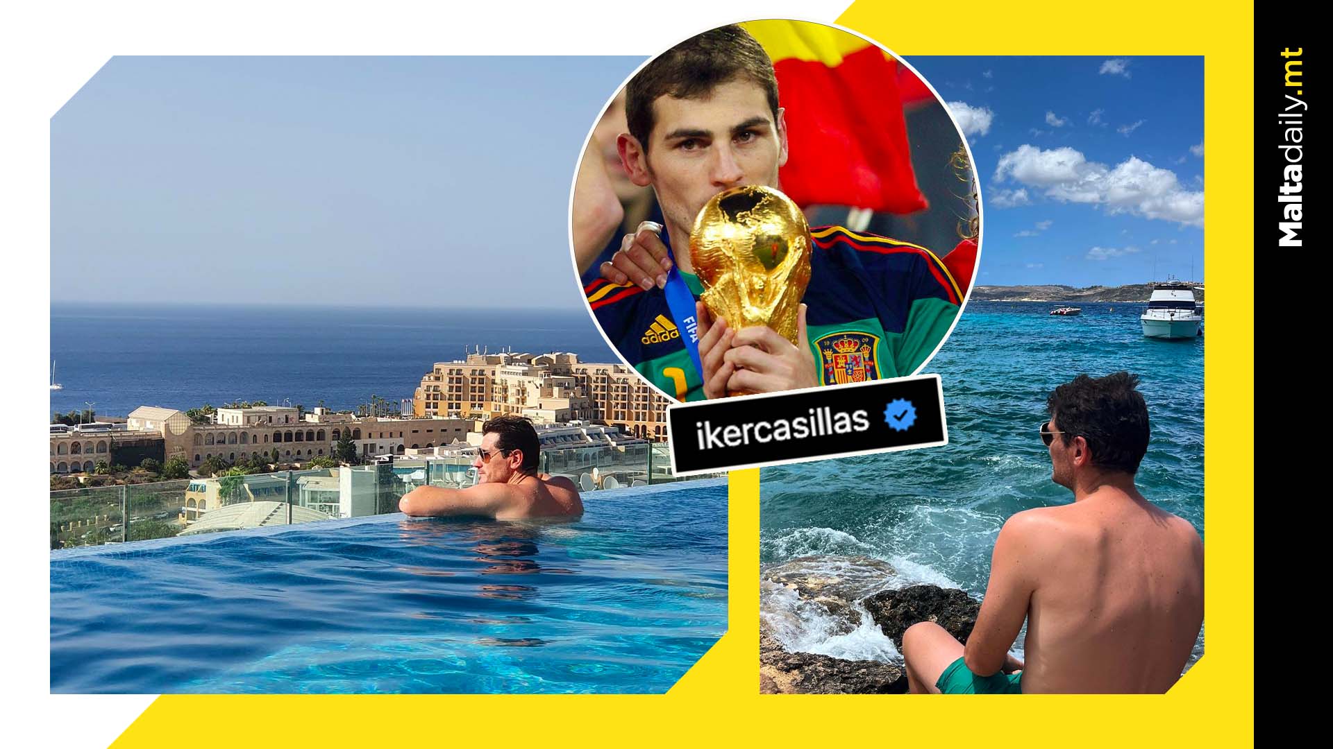 World Cup Winner Iker Casillas In Malta