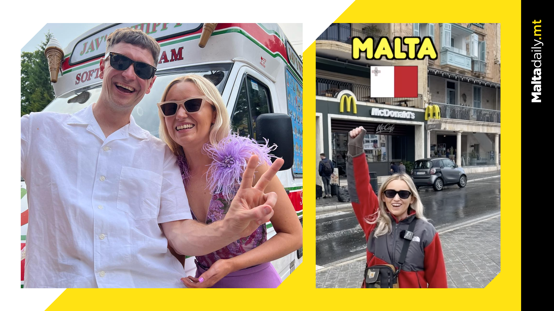 Couple Touring Every McDonald’s On Earth Try Out Malta’s