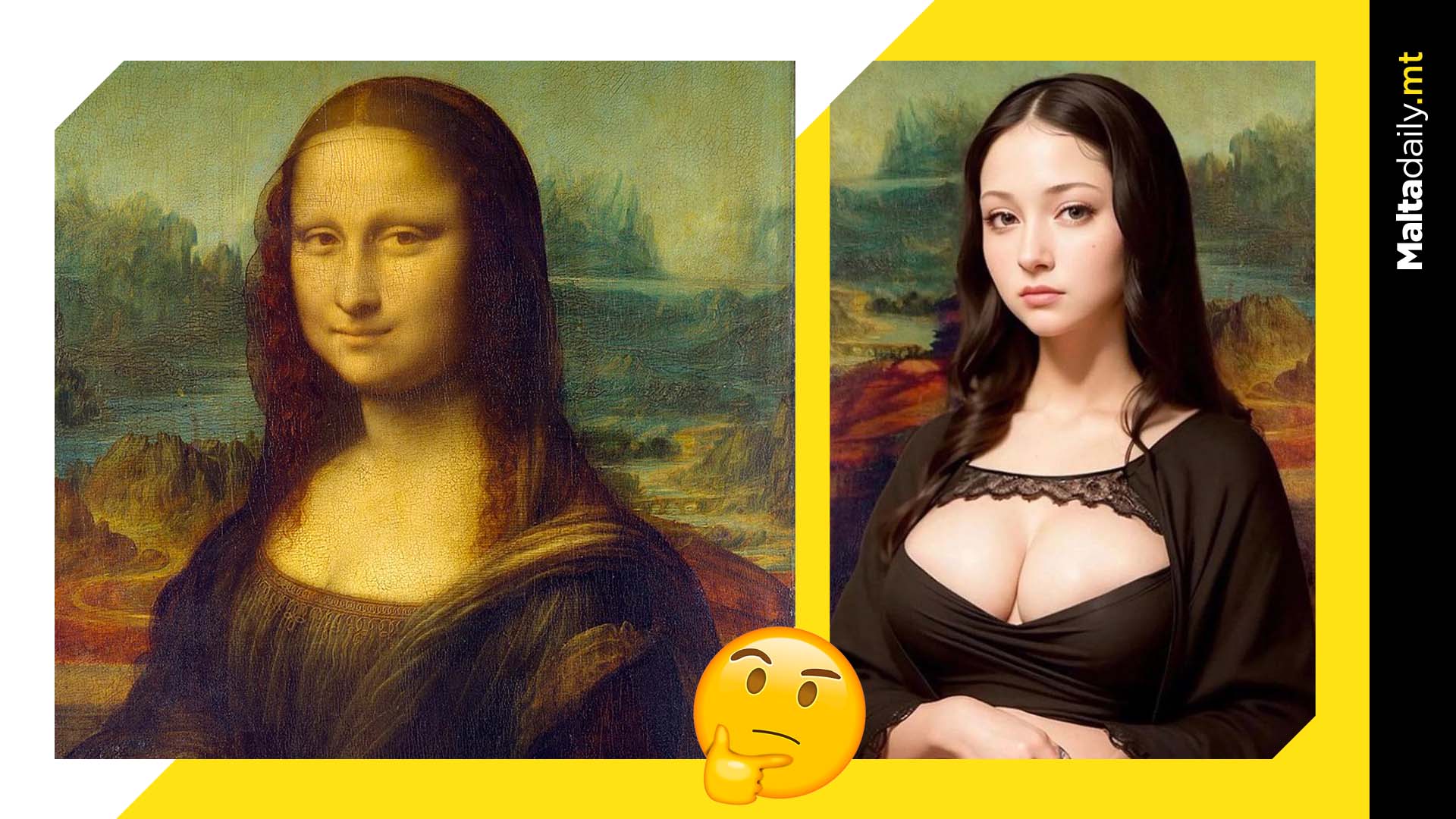 Here's What Mona Lisa Would Look Like If Painted Today
