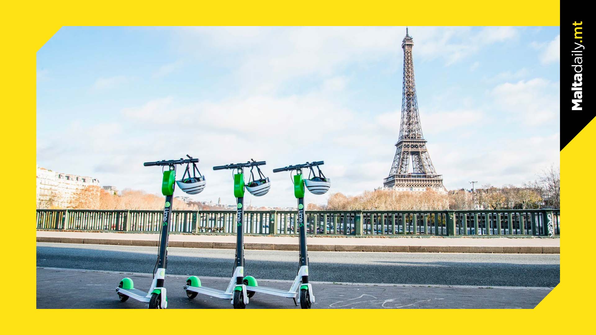 Paris To Introduce E-Scooter Ban This Friday