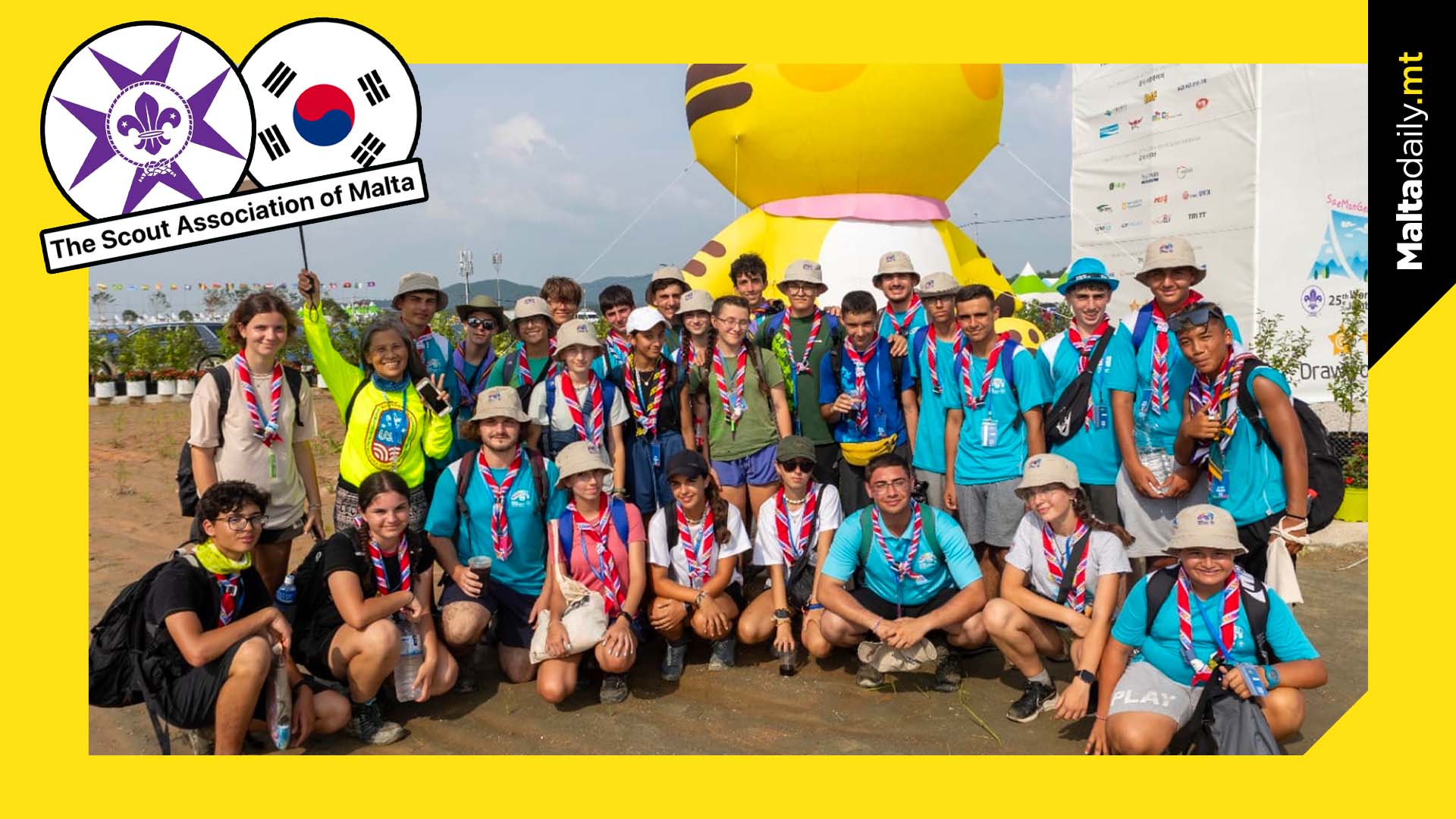 Maltese Scouts In South Korea Safely Evacuated